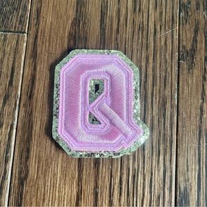 NWOT Letter Patch inspired by Stoney Clover Lane - Q